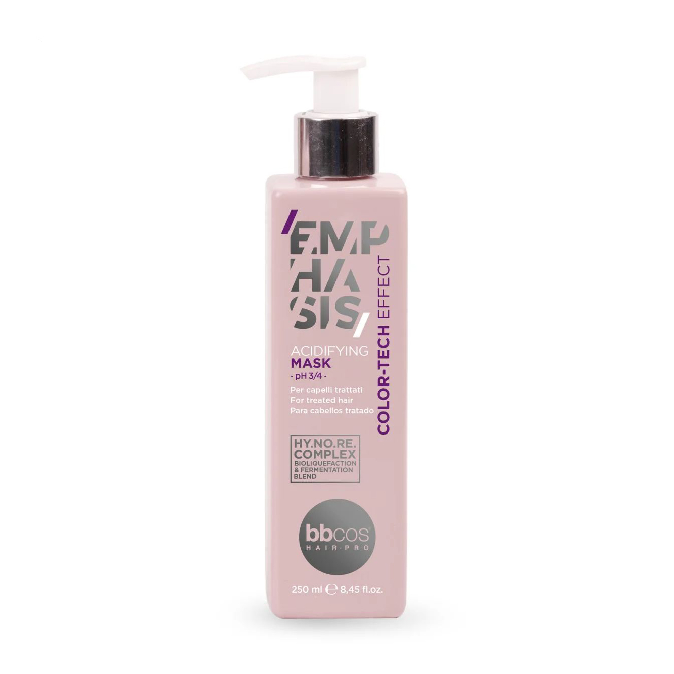 Підкислююча маска для волосся BBcos Emphasis Color-Tech Effect Acidifying Mask, 250 мл